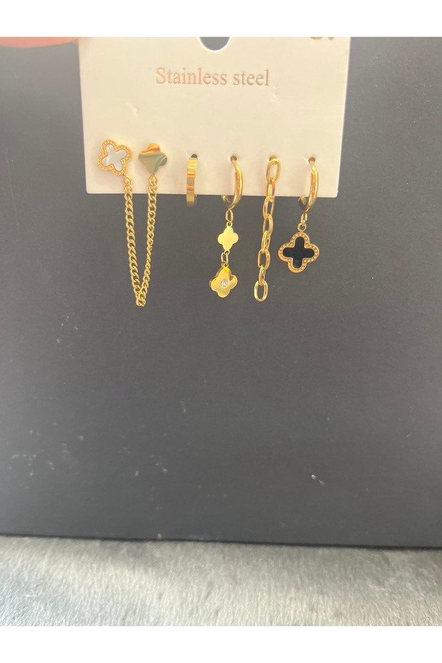 Yonca model küpe - 2