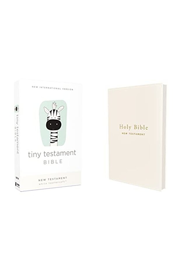 NIV, Tiny Testament Bible, New Testament, Leathersoft, White, Comfort Print