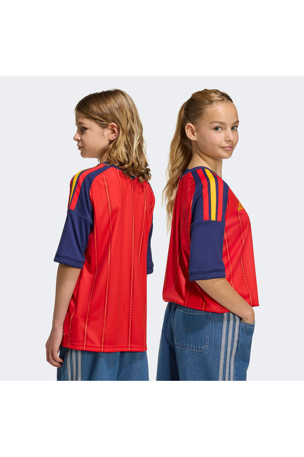 Spain 26 Home Kids Red Jersey