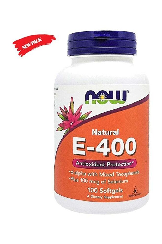 Natural E-400 Softgels 100's