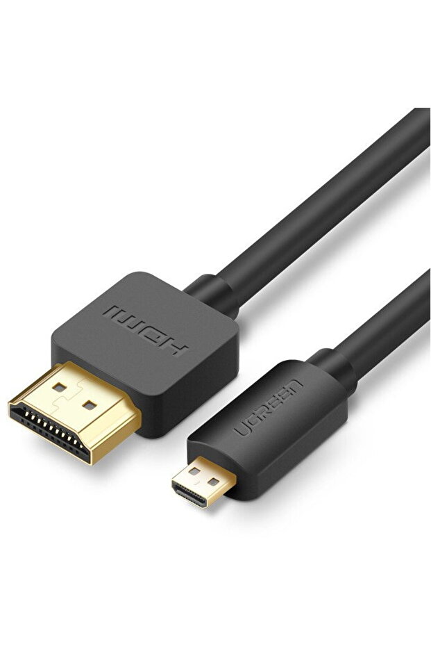 Micro HDMI - HDMI Cable 4K 3D 2m (black) - 2