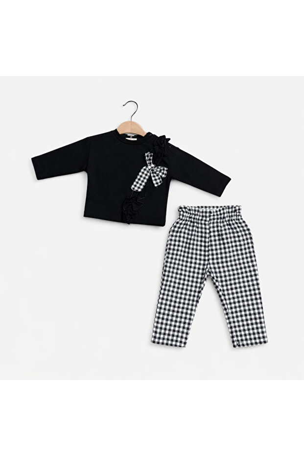 Vienna Gingham girl's 2-piece set