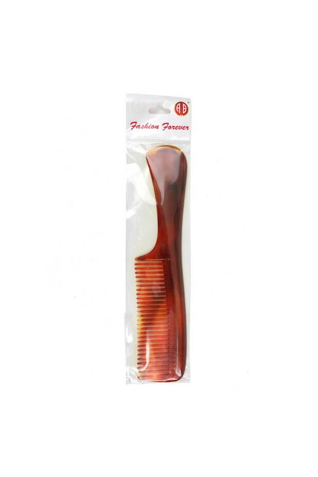 Universal Faux Plastic Turtle Shell Finish Sectioning Styling Comb