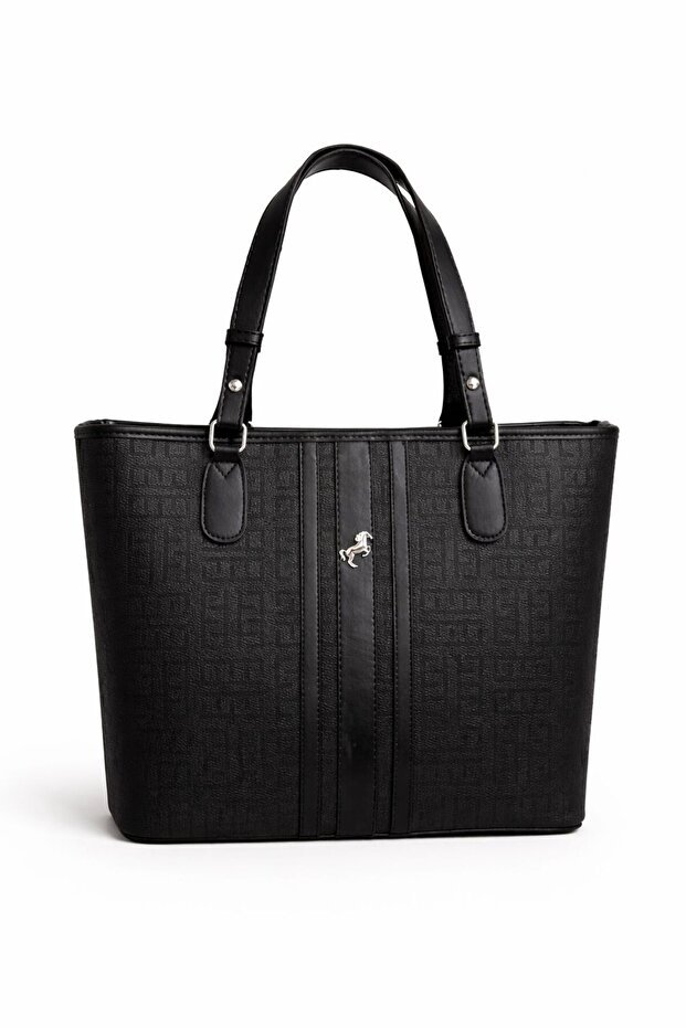 Large Size Women's Shoulder Bag — Large Volume Faux Leather Tote Bag
