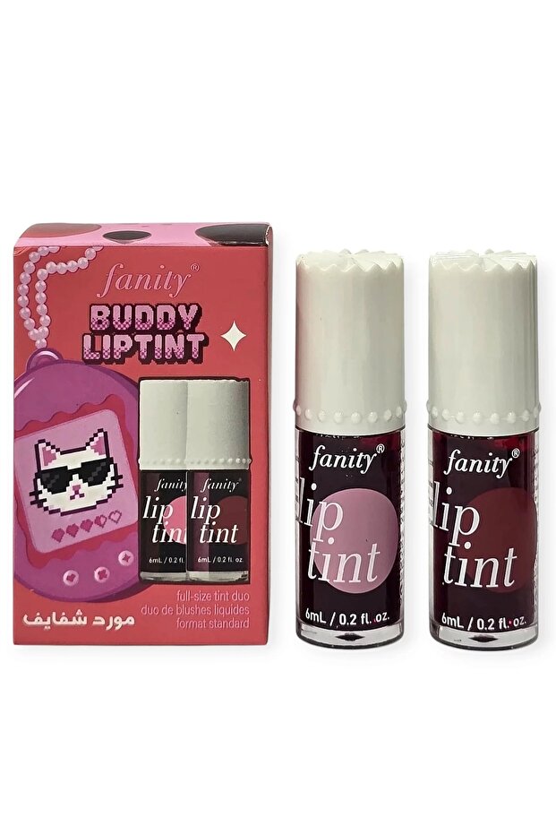 Lip tint, 2 colors - 1