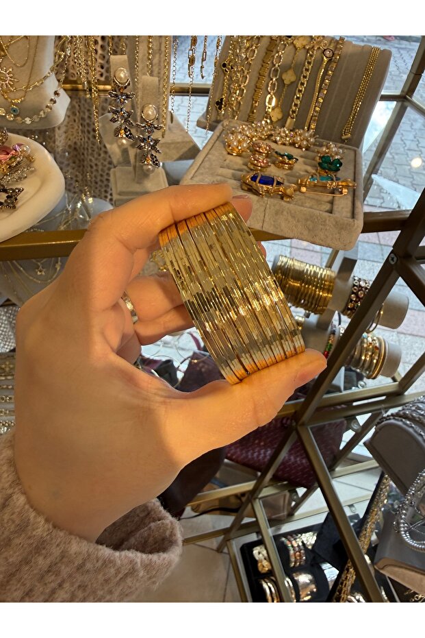 Çizgi model ajda bilezik - 3