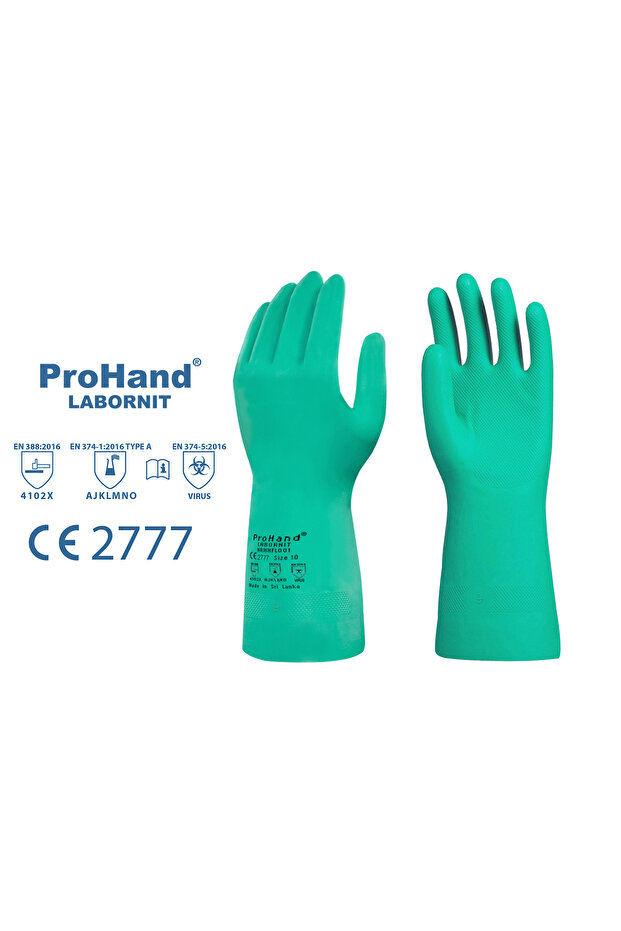 ® Labornit 33 cm Kimyasal Eldiven - 2