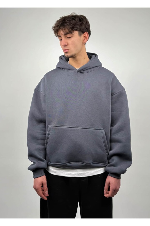 Basic Oversize Hoodie - 1