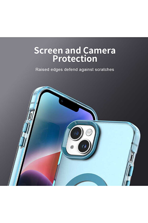 iPhone 14 Case - CandyCase MagSafe - Blue - 5