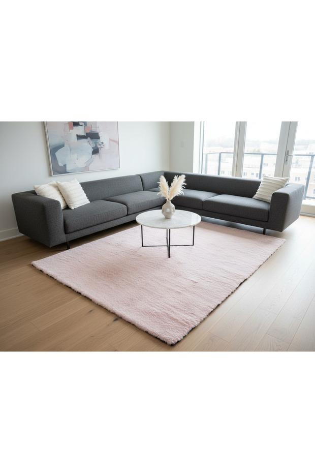 Kürk Halı Pembe - 1