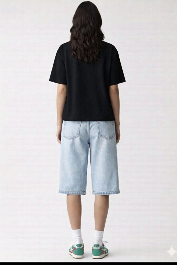 Basic Combed Modal Relaxed V-Neck T-Shirt - 2