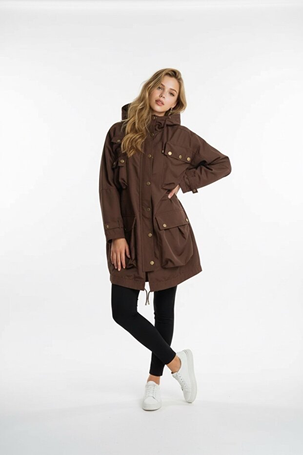 Çok Cepli Parka - 3