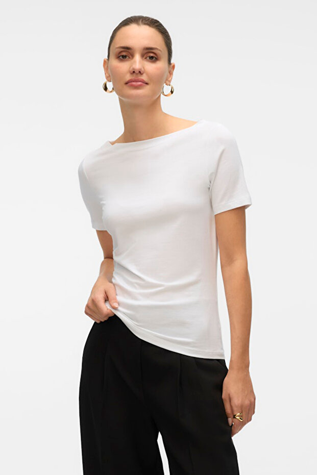 Vmpanda قماش مودال S/S Top Noos