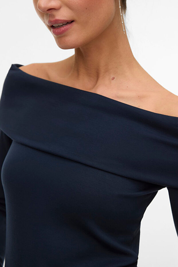 Vmmille Ls Off Shoulder Top Jrs Exp Sb3 - 4