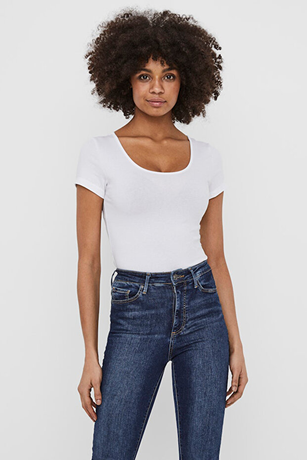 Vmmaxi My Ss Soft U-Neck Jrs Exc 2-Pack