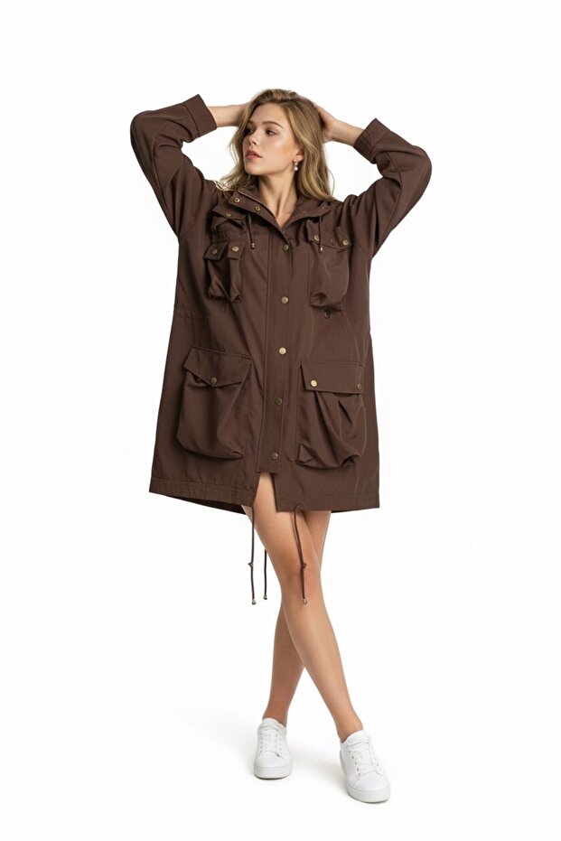 Çok Cepli Parka - 2