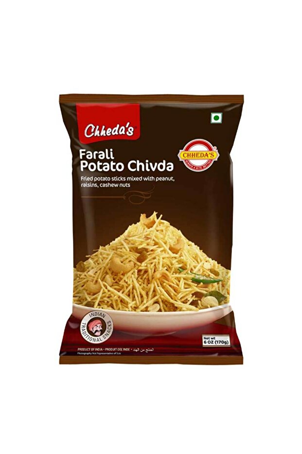 CHHEDAS FARALI POTATO CHIVDA 170GM
