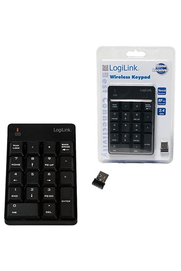 wireless numeric keyboard 18 keys - 1