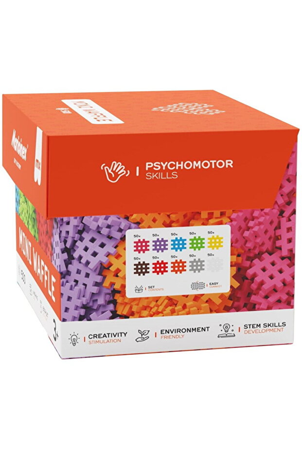 Mini waffle-type building blocks 500 - 8