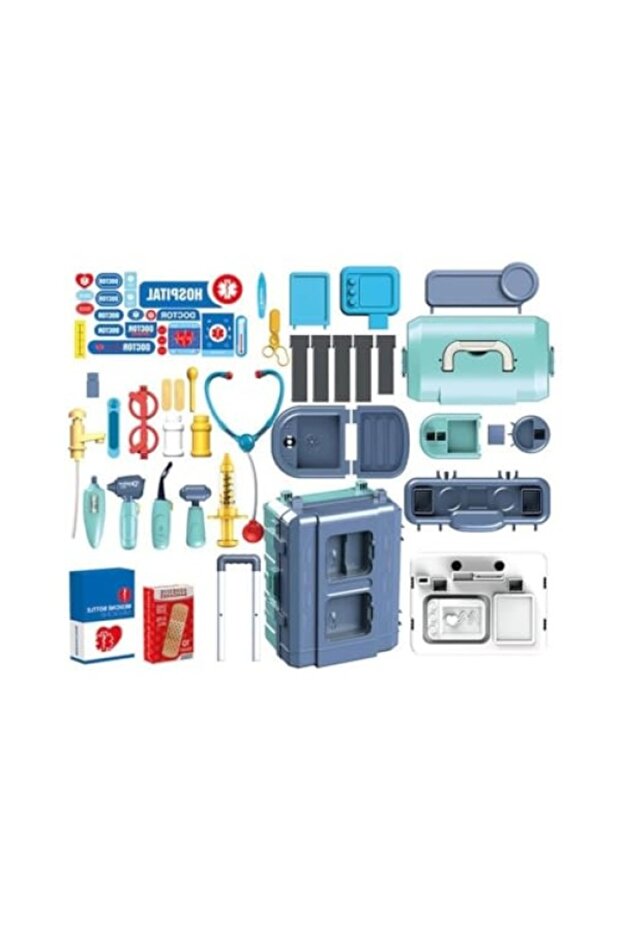 Bavullu Işıklı Doktor Seti - 1