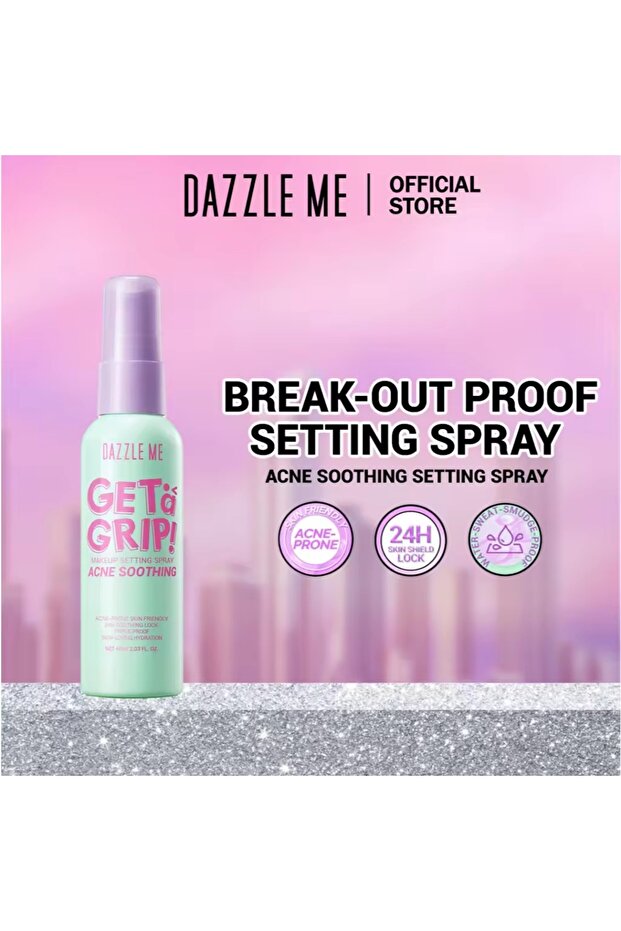 make up setting spray acne soothing