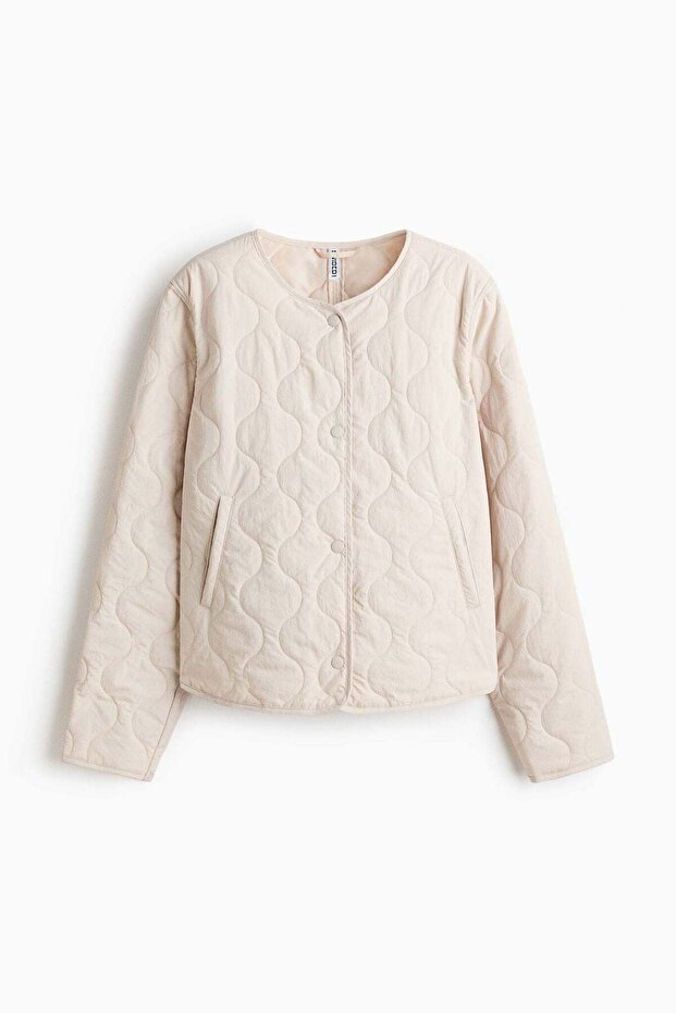 Quilted nylon jacket - 4