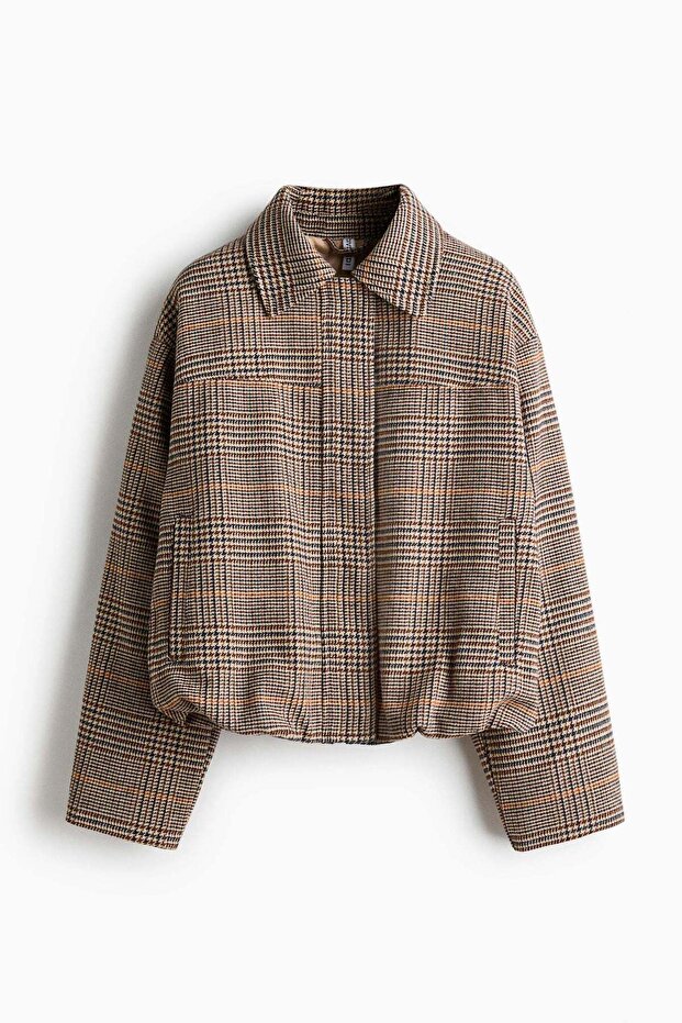 Collared bomber jacket - 5