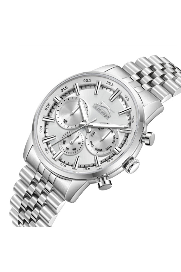 Men's Multi Function Silver Dial Watch - SL.9.2453.2.01 - 2
