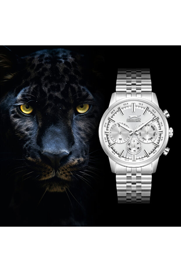 Men's Multi Function Silver Dial Watch - SL.9.2453.2.01 - 6