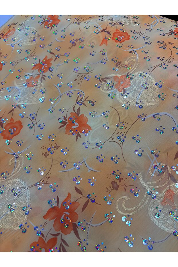 Patterned Chiffon Fabric