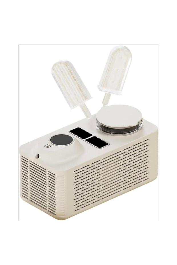 Desktop Mini Portable Ice Pop Maker – Fast-Freezing DIY Popsicle Machine for Home and Travel