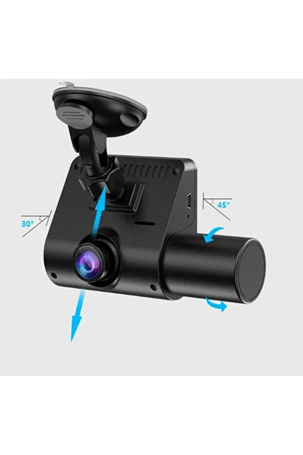 كاميرا سيارة M80 ذات 3 عدسات - 4