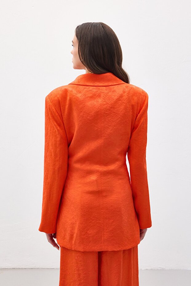 Freya Jacket - Orange - 8