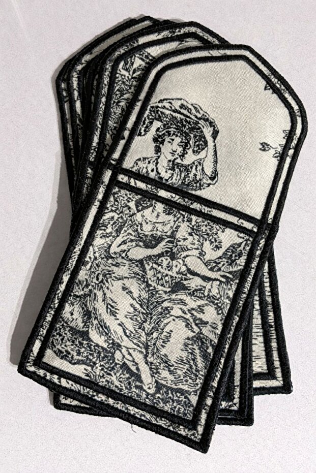 Servis Peçetesi 6 Parça (siyah) - 1