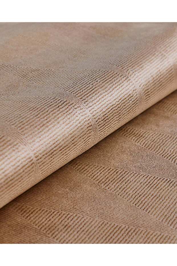 مفرش طاولة مطبوع بلون بيج كشمير - 5