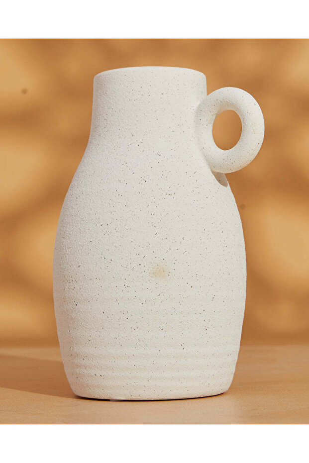 مزهرية خزفية عاجية - 2