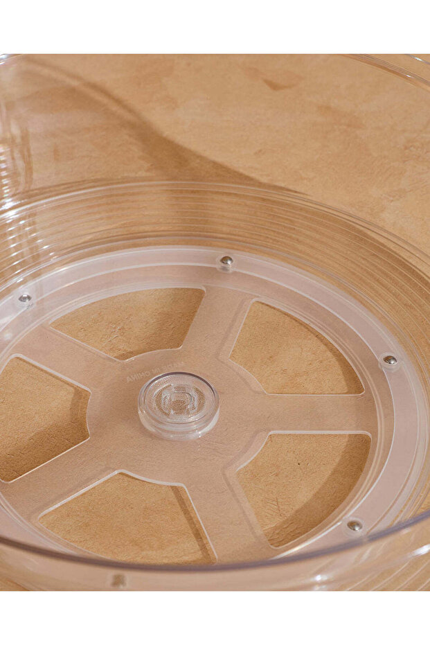 Clear Round Storage Basket - 3