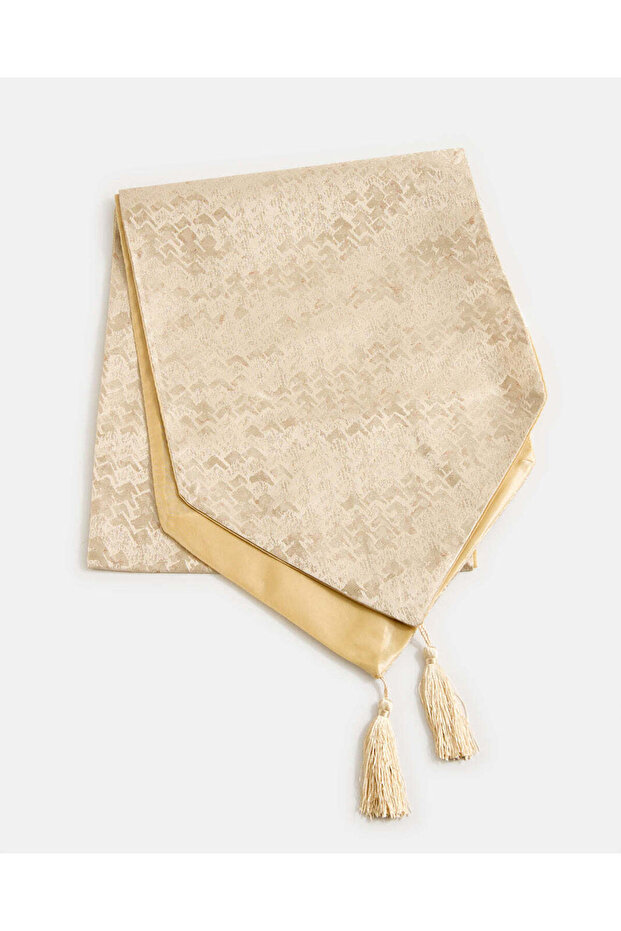 Gold Printed Table Runner - 3