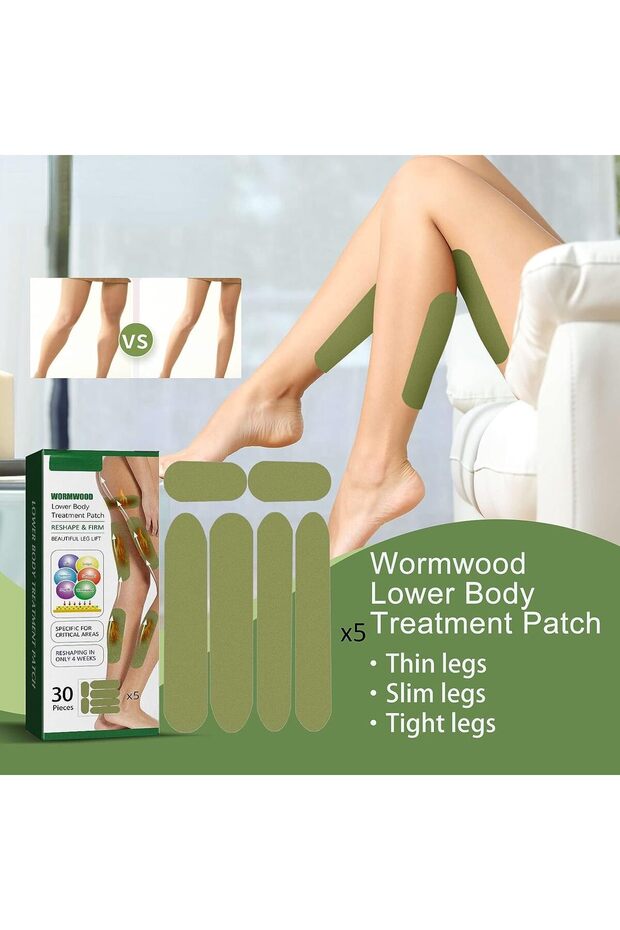 Slimming Leg Patch, Wormwood Patches 30 Herbal Patch