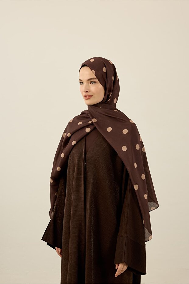 شال لينا بنمط البولكا دوت - 2