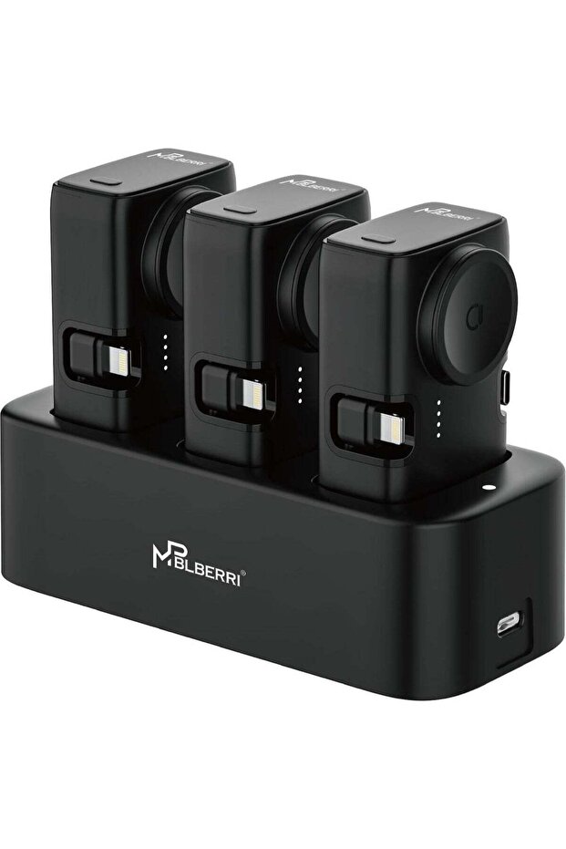 Premium Quality 3-in-1 Portable Dual-Port Power Bank with Quick Charging