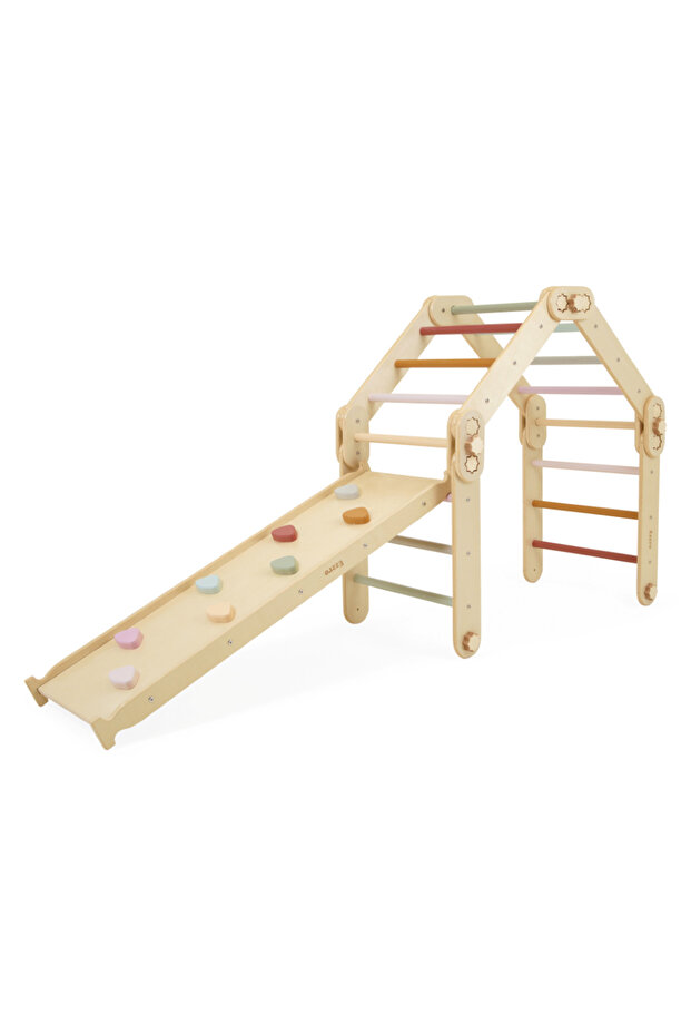 مثلث بيكلر متعدد الألوان قابل للتحويل مع لوحة مزدوجة - 1