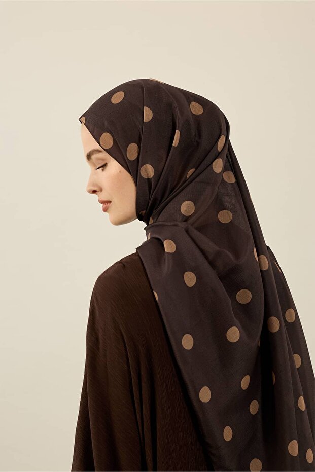شال لينا بنمط البولكا دوت - 3