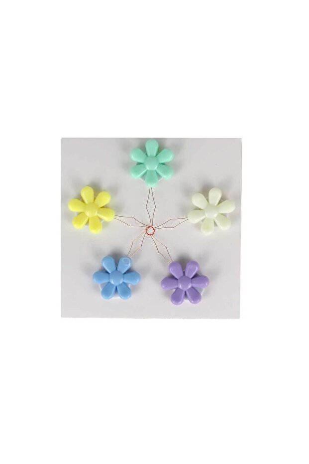 جهاز تطريز الخيوط، عبوة من 5 قطع - موديل زهرة - 1