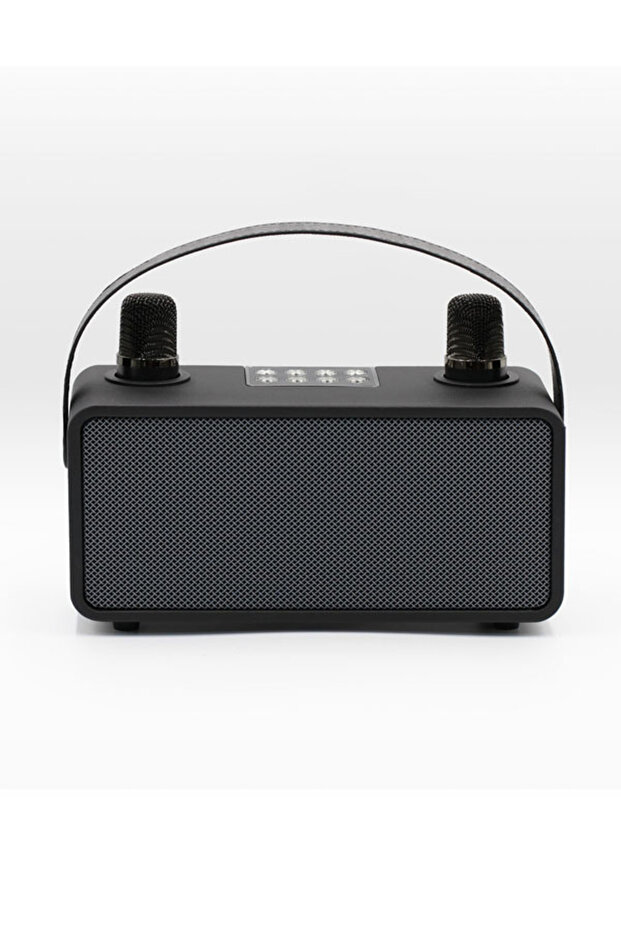 Magic Star PulZ Mini Karaoke with Two Wireless Microphones and Carry Strap