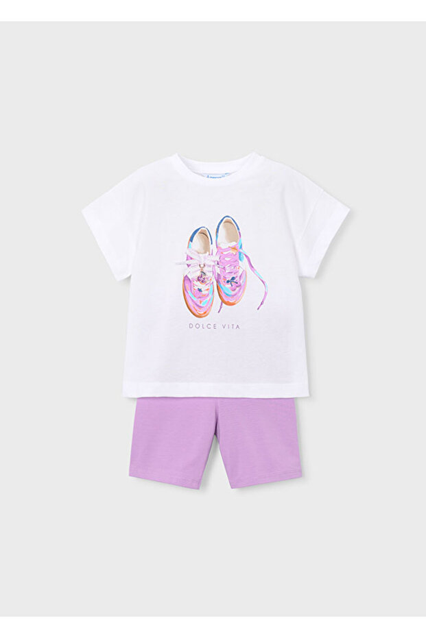 Girl's Short Tights Set