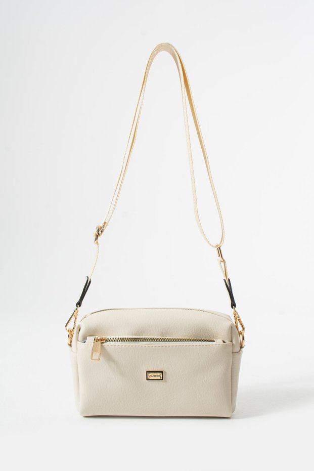Women's 3-Eye Glasses Faux Leather Wide-Strap Crossbody Bag