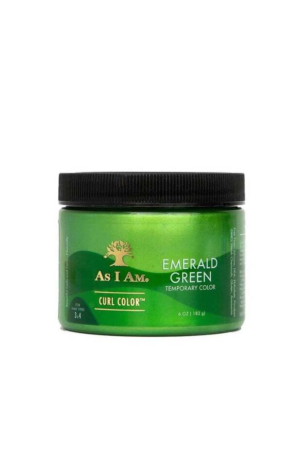 CURL COLOR EMERALD GREEN COLOR & CURLING GEL 6oz
