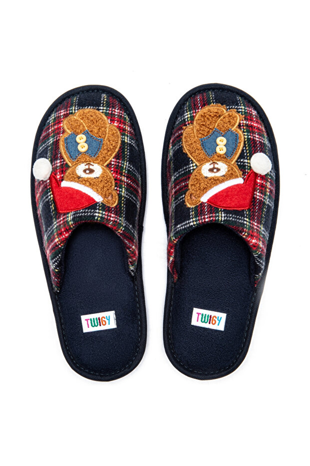 Miya Woman, Waiter Size House Slippers Red 35/39