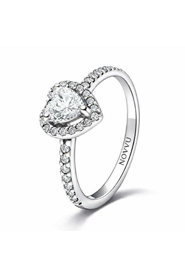 White Heart Ring - 1